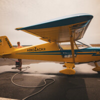 Lavage de l'avion
